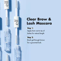 Two Steps to Apply Clear Gel to Your Lashes and Brows